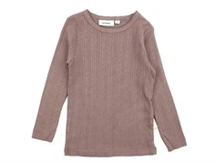 Lil Atelier antler top hulmønster